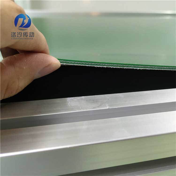 二布二膠PVC輸送帶側面厚度 二布二膠PVC輸送帶側面厚度