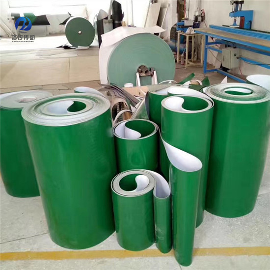 3mm綠色環(huán)形PVC輸送帶環(huán)形展示 3mm綠色環(huán)形PVC輸送帶環(huán)形展示