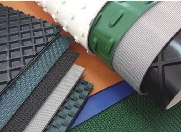 上海洛汐生產(chǎn)各種綠色花紋輸送帶