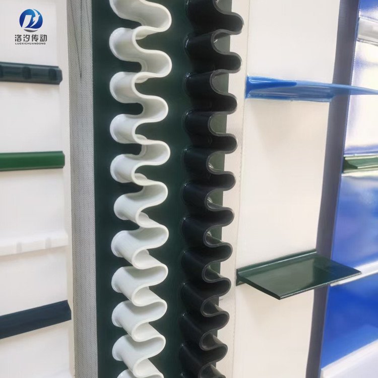 PVC擋邊輸送皮帶各種顏色 PVC擋邊輸送皮帶各種顏色