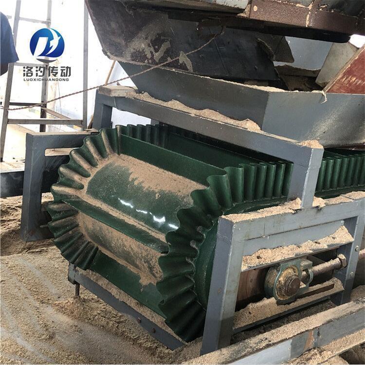 綠色PVC擋板輸送帶擋板不會脫落