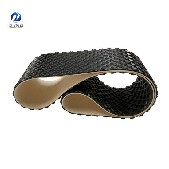 黑色PVC砂光機輸送帶具有良好摩擦性 黑色PVC砂光機輸送帶具有良好摩擦性