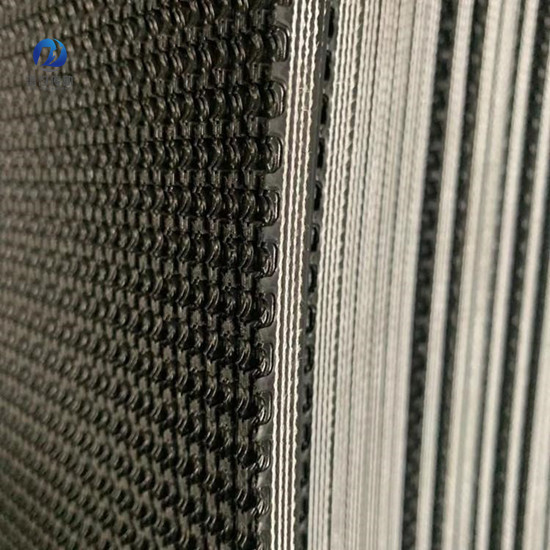 4.0mm黑色草紋PVC輸送帶細節圖 4.0mm黑色草紋PVC輸送帶細節圖