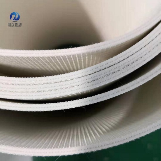 雙面紗白色食品級輸送帶厚度1.8mm 雙面紗白色食品級輸送帶厚度1.8mm