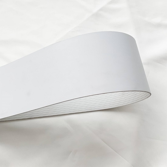 2.0mm白色PU輸送帶細(xì)節(jié)展示 2.0mm白色PU輸送帶細(xì)節(jié)展示