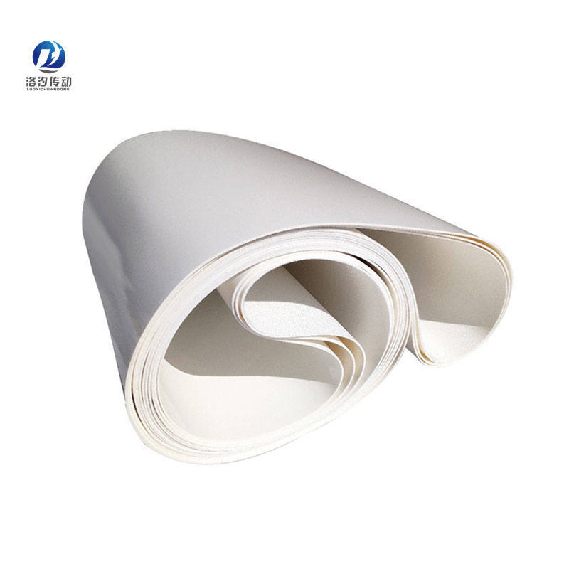 食品專用5mm白色PVC輸送帶 食品專用5mm白色PVC輸送帶