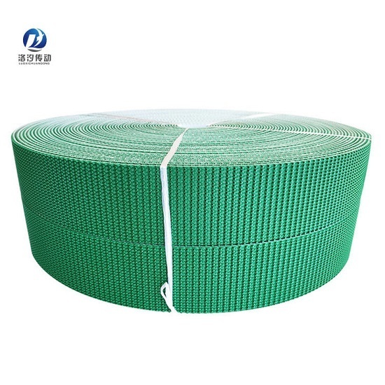 5.0mm綠色PVC草紋輸送帶防滑耐磨 5.0mm綠色PVC草紋輸送帶防滑耐磨