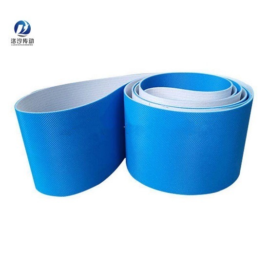 PU藍色鉆石紋輸送帶防粘防水 PU藍色鉆石紋輸送帶防粘防水