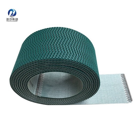 綠色花紋輸送帶