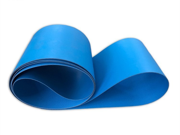 藍色平面輸送帶