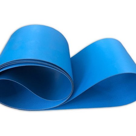 藍色平面輸送帶