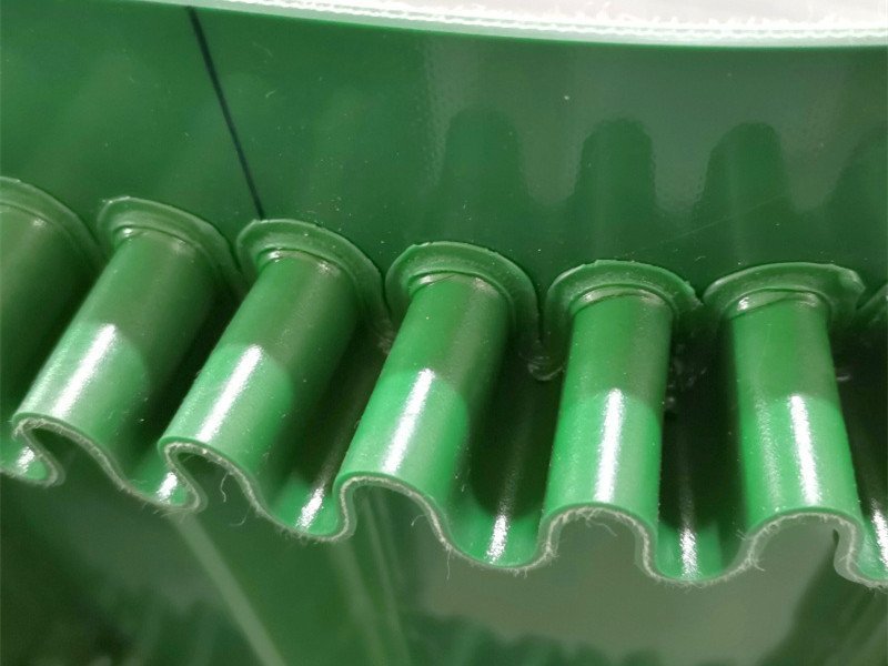 擋邊輸送帶不會脫落 擋邊輸送帶不會脫落